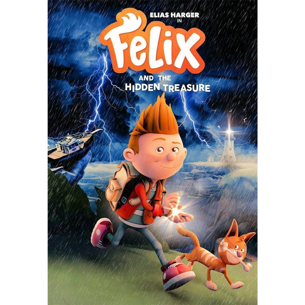 DVD Felix and the Hidden Treasure 2021, Widescreen NEW SEALED